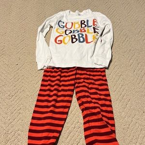 Gymboree Thanksgiving Pajamas